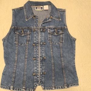 Bill Blass Vintage Jean Vest